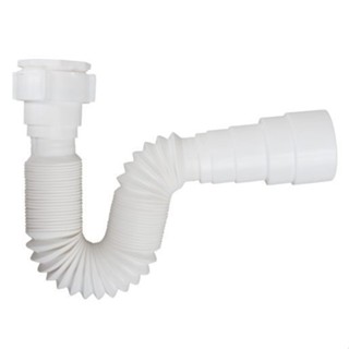 Sifão Flexível Sanfonado Ajustável Pia Cozinha Tanque BRANCO em Oferta na Shopee