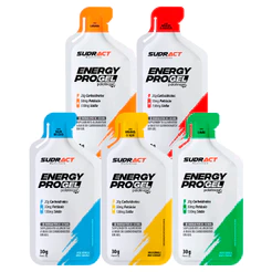Sudract Nutrition Energy Pro Gel Sachês De 30g Cada - Gel de Carboidrato Sem Cafeína