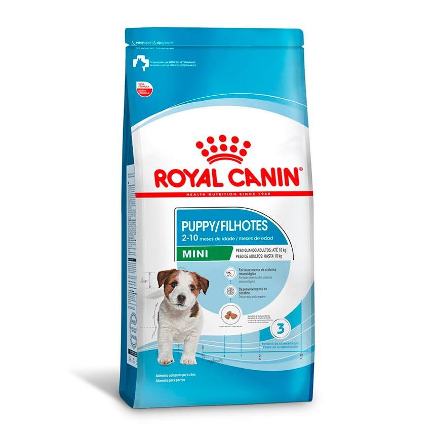 ROYAL CANIN RAÇÃO ROYAL CANIN MINI JUNIOR CÃES FILHOTES 1KG