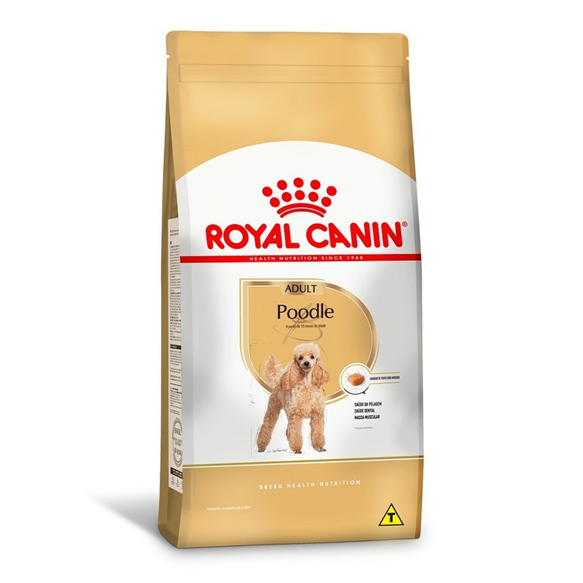 RAÇÃO ROYAL CANIN POODLE  CÃES ADULTOS 7.5KG