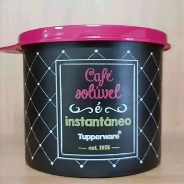 Tupperware Redondinha Café Solúvel Bistrô 500ml