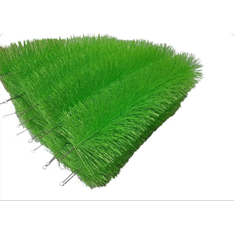 10 escovas biologicas filtrantes 15x20cm aquarismo em geral fácil manutenção filtragem mecânica
