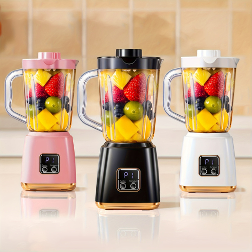 Liquidificador Portátil 600ml com 10 Lâminas e Proteção – Ideal para Sucos e Shakes