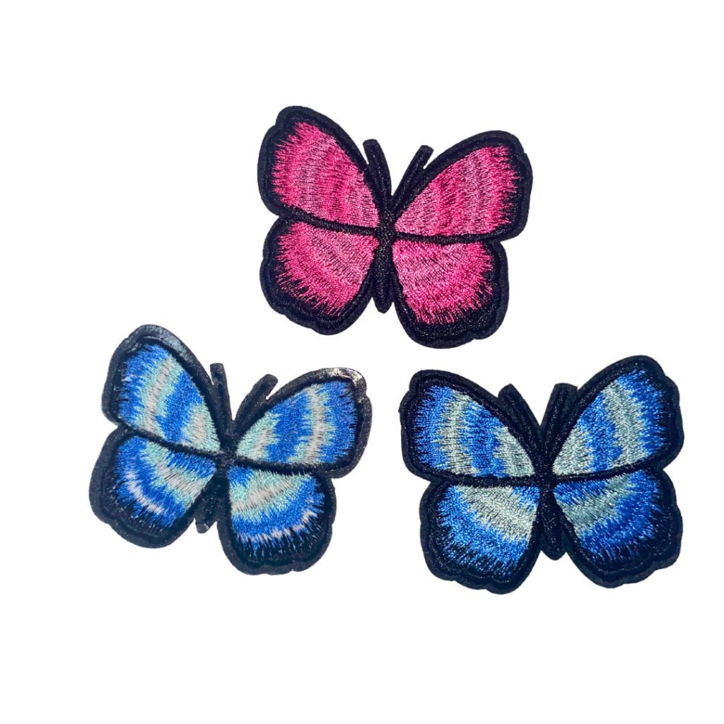 Adesivo Termocolante Para Tecido Borboletas Sortidos - Adesivos De Tecido Personalizados Para Roupas em Oferta na Shopee