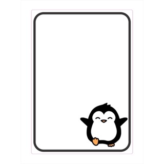 Lousa Magnética Planner Lembrete pinguim  Anotações Recados Quadro Branco Geladeira Tamanho 20x28 cm em Oferta na Shopee