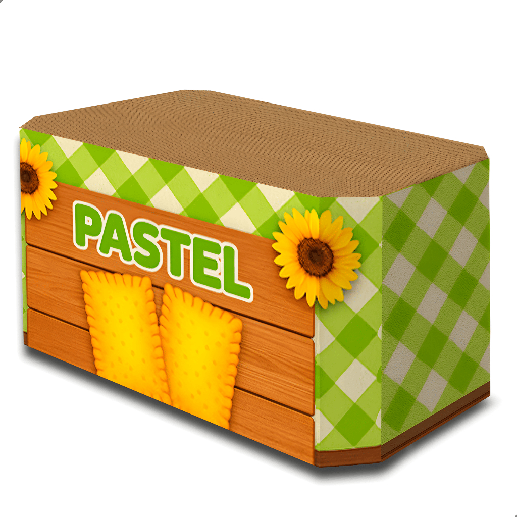 Capa de Mesa Decorativa Veste Fácil Tema Pastel em Tecido Helanca Sublimado Não Amassa Não Desbota Alta Durabilidade