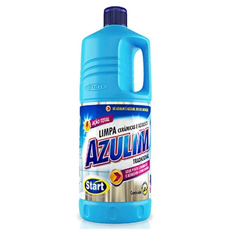 Azulim Limpa Cerâmica Pisos Lavaveis Lavanda 2L Remove Encardido Terra Sujeiras Mancha Uso Domestico em Oferta na Shopee