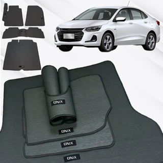Tapete De Borracha Compatível Com Onix Sedan 2020+ Traseiro Inteiriço E Porta Malas em Oferta na Shopee
