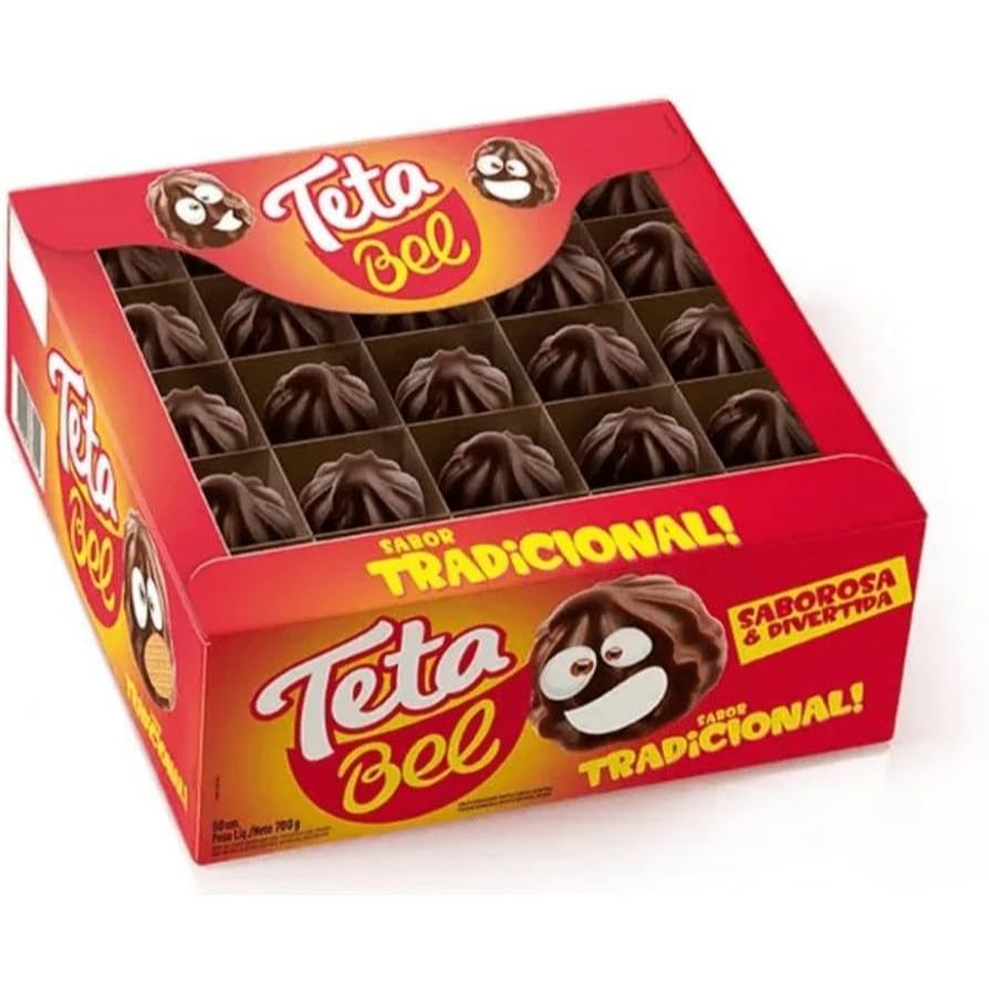 TetaBel Ao Leite Tradicional 12 un. em Oferta na Shopee