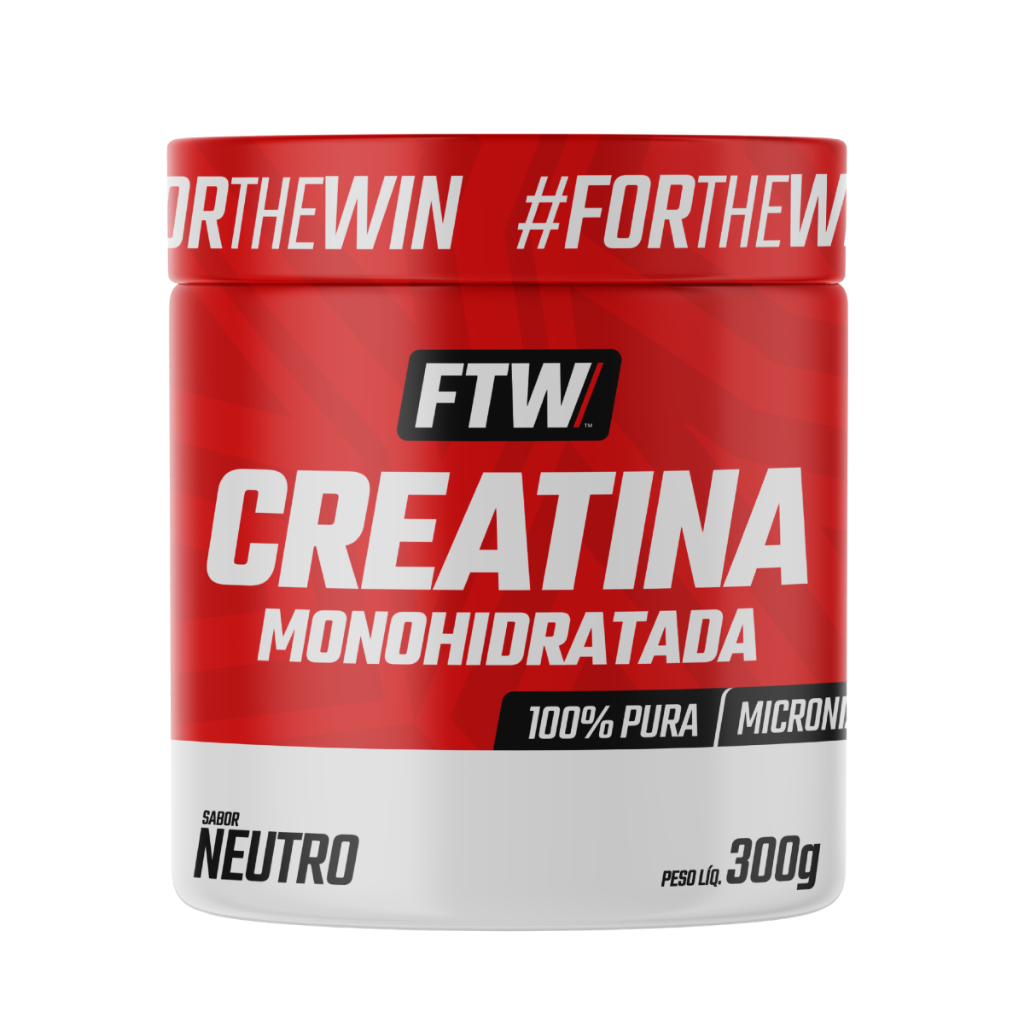 Creatina Pura Monohidratada 300g - FTW