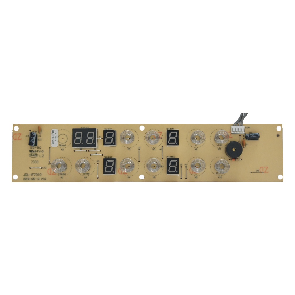 Placa Display Painel Cooktop Indução Britania Bct04p 220v