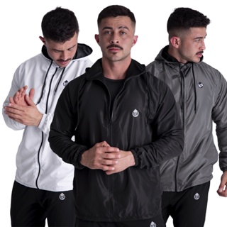 Kits Jaquetas Corta Vento Forrada Masculina Impermeável Frio inverno Type One em Oferta na Shopee