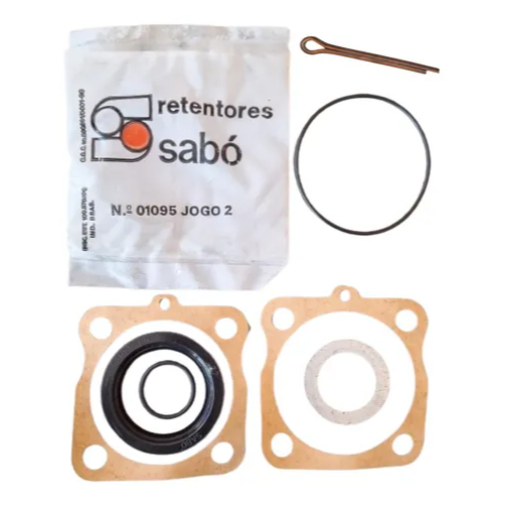 Kit Retentor da Roda Traseira marca Sabó 01095 vw Fusca Brasilia Variant