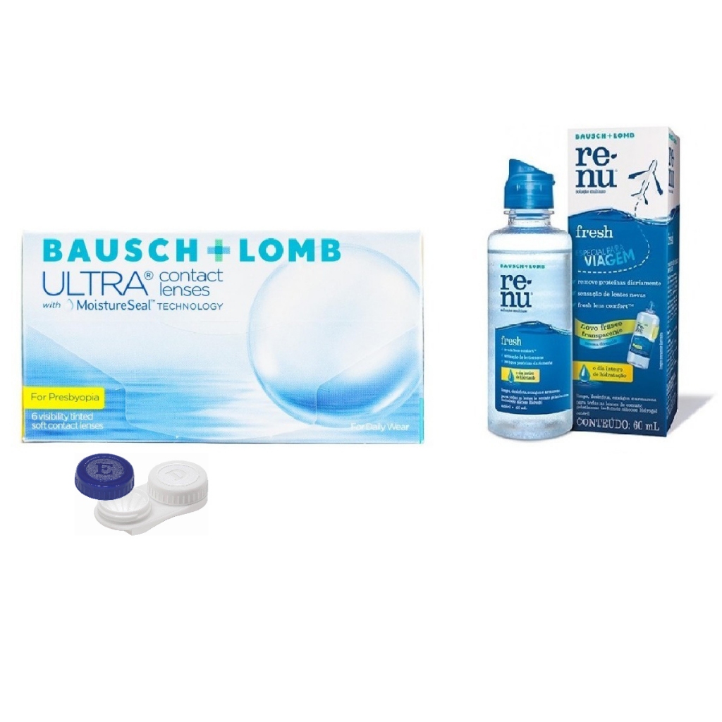 Lentes De Contato Ultra Multifocal / Presbiopia
