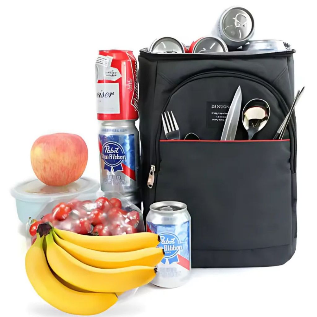 Mochila Térmica (202625) Impermeável Média Capacidade Cooler Portátil Piquenique Quente Frio em Oferta na Shopee