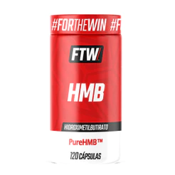 HMB Hidroximetilbutirato Pote 500mg 120caps - FTW