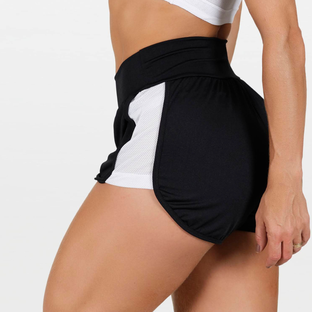Short Curtinho Academia Fitness Feminino Corrida Caminhada VIVIAN