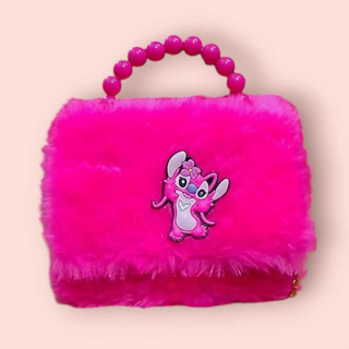 BOLSINHA INFANTIL  STITCH MENINA _ BLOGUEIRINHA PELUCIA em Oferta na Shopee