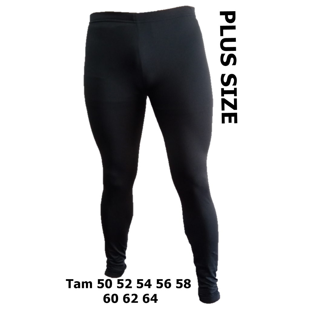 Calça Térmica Flanelada Segunda Pele Feminina Masculina Unissex Plus Size em Oferta na Shopee