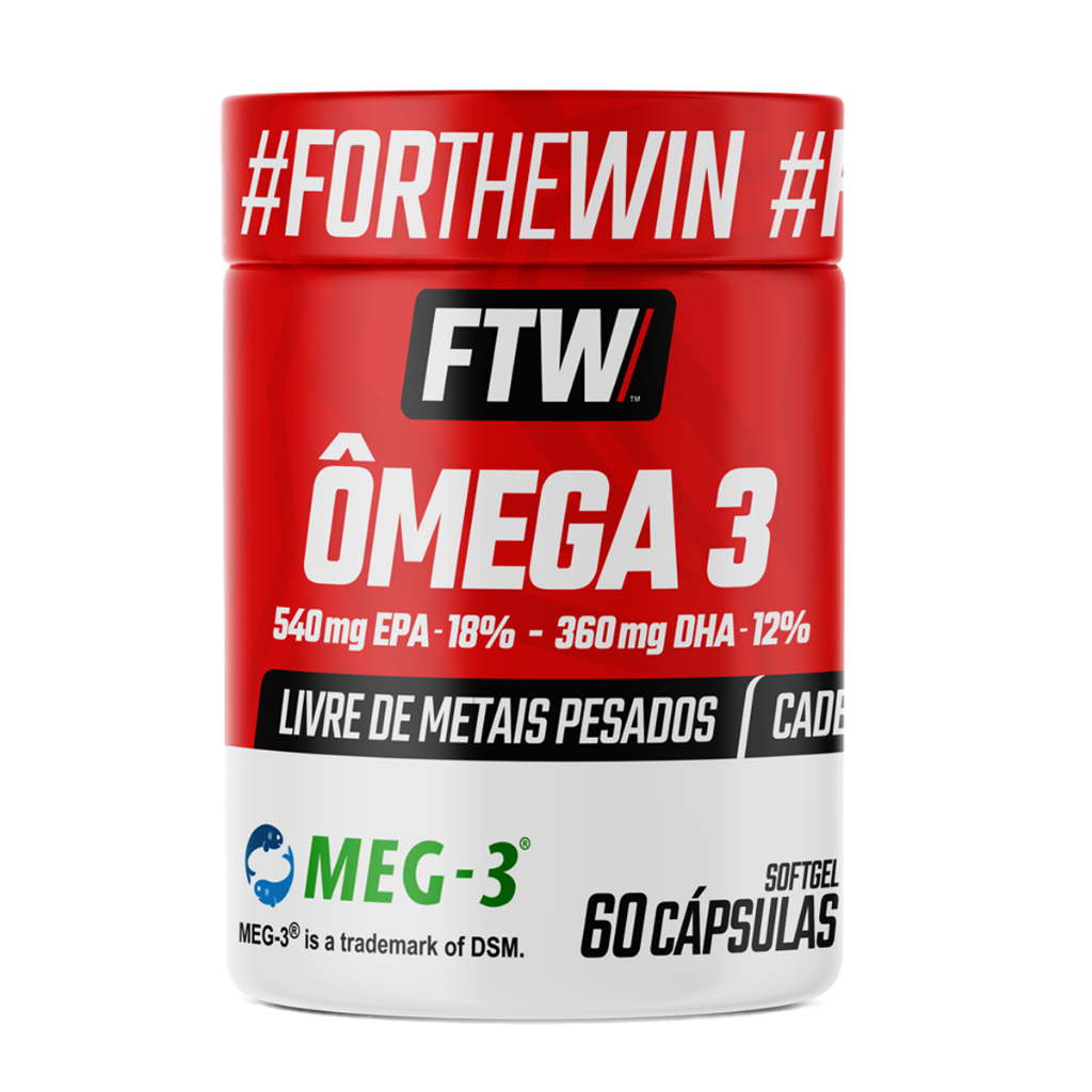 Ômega 3 MEG 3 Pote 60 Caps - FTW - Health