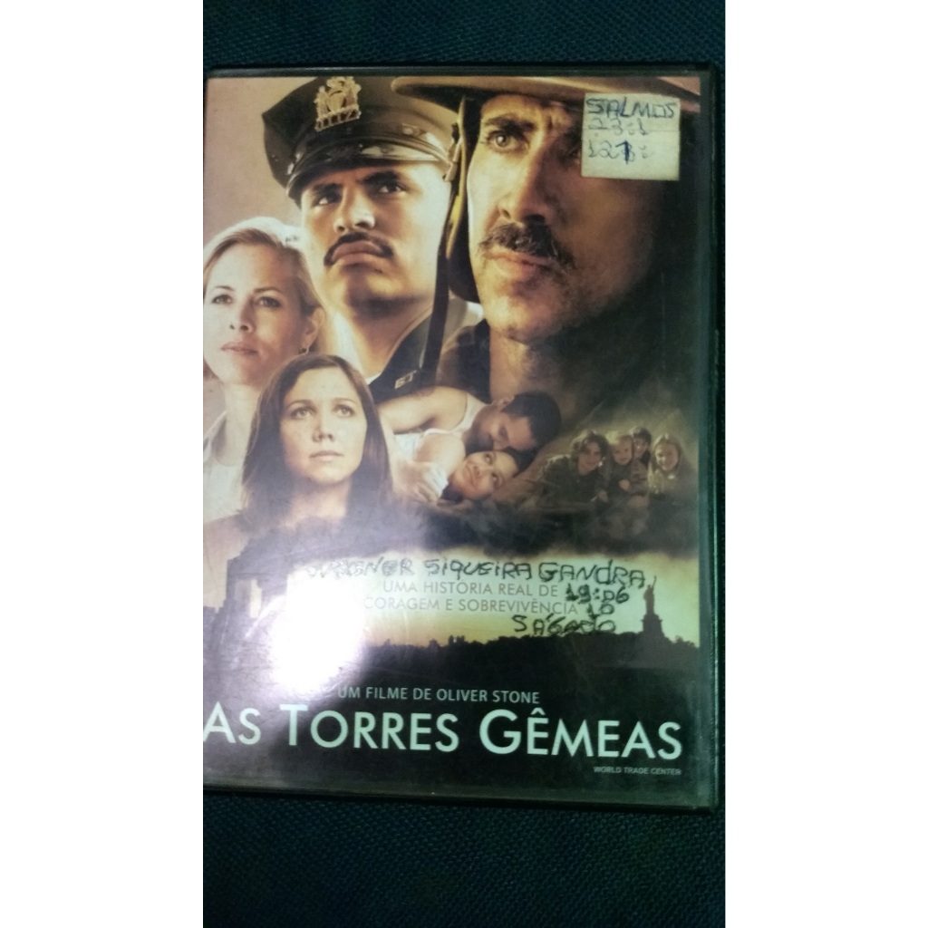 DVD Filme Original as Torres Gêmeas