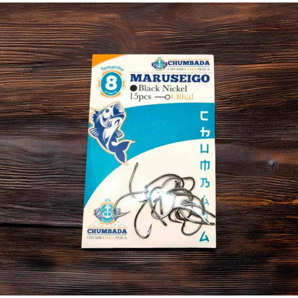 Anzol de Pesca Modelo Maruseigo - CHUMBADA OFICIAL
