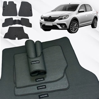 Tapete De Borracha Compatível Logan Traseiro Inteiriço E Porta Malas em Oferta na Shopee
