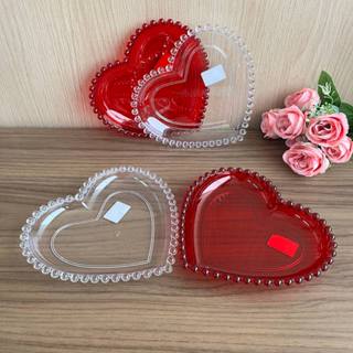 Bandeja De Coração Com Perola Unid Ou Mais em Oferta na Shopee