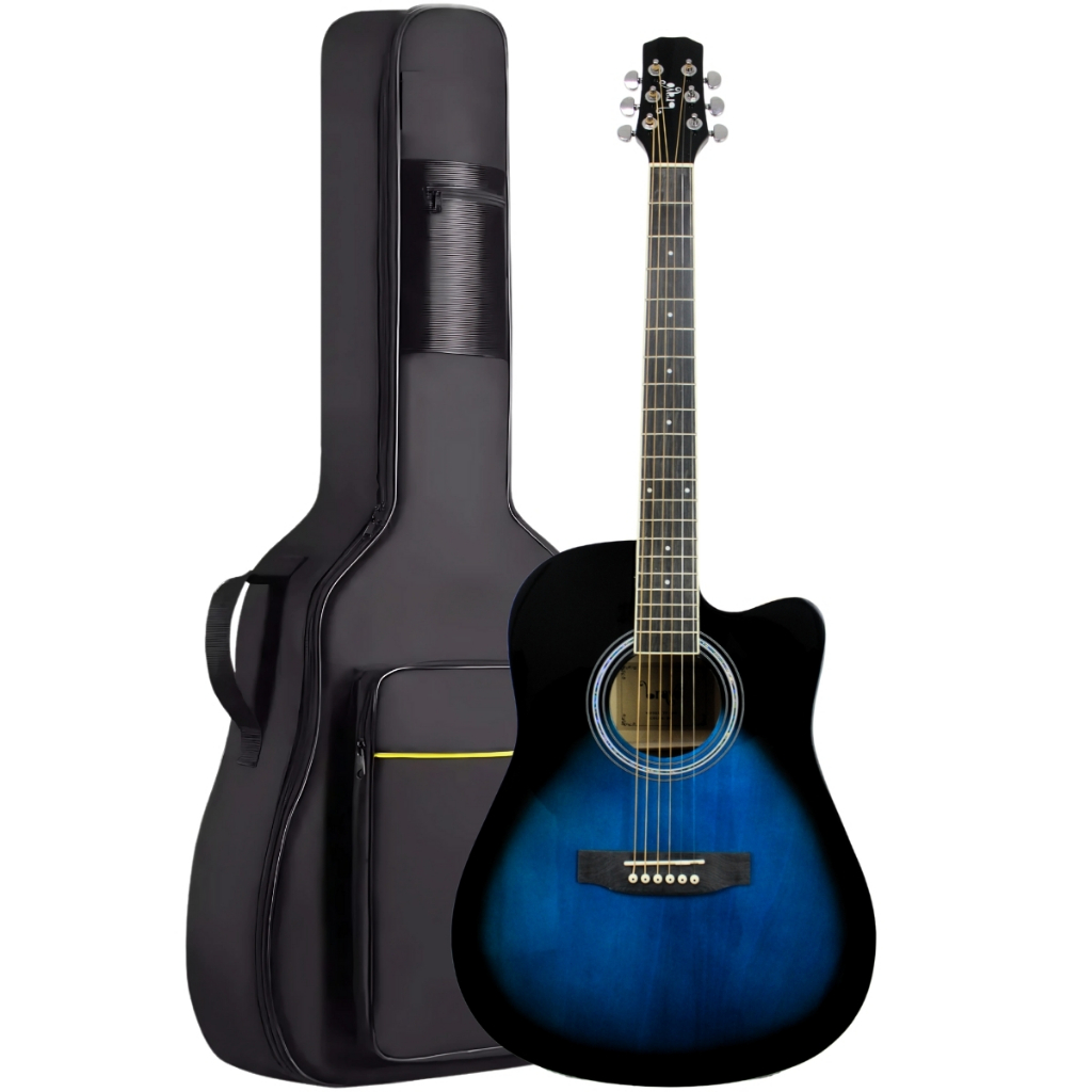 Violão Elétrico Bravo TF300 Aço Série Tuneful + Bag Luxo - Hobbies & Collections