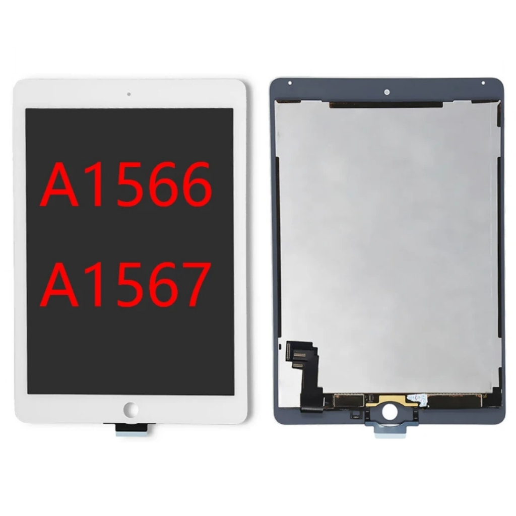 Tela Frontal Touch Display Lcd Compatível Com iPad Air 2 A1566 A1567 Branco