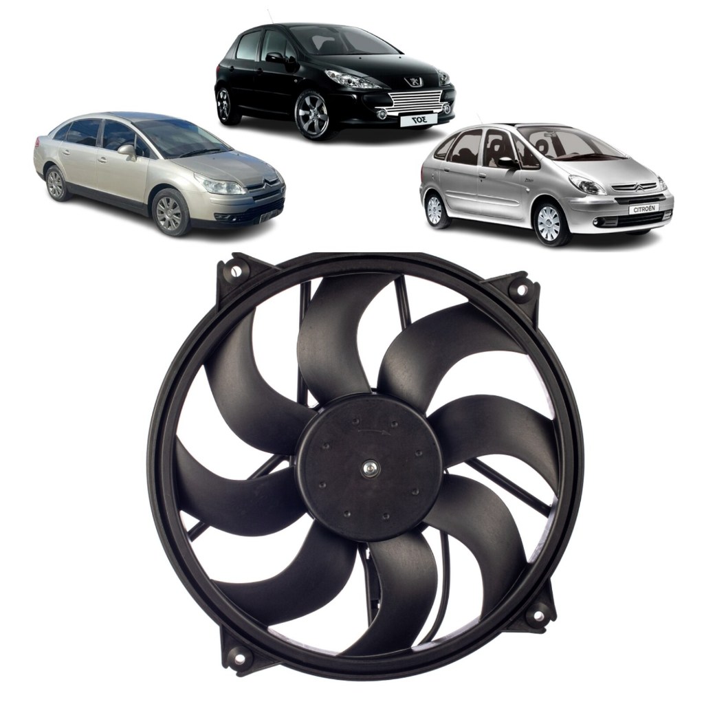 ELETROVENTILADOR/VENTOINHA CITROEN C4 PALLAS 2.0 2007/2013