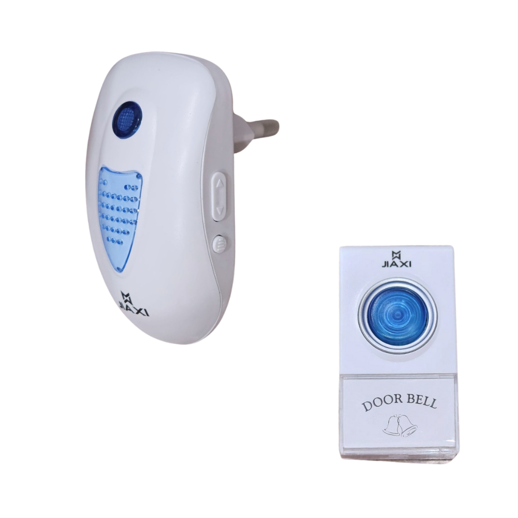 Campainha Residencial Sem Fio Bivolt 38 Toques Longa Distância 40 Metros