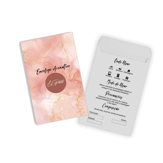 Envelope Aromático Vazio 7,5x12 + Saco - 10un. Personalizado em Oferta na Shopee