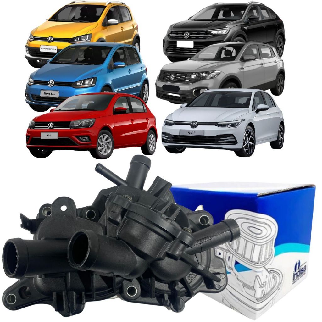 Bomba Água Indisa Vw Crossfox Fox Gol Golf Nivus Polo Virtus - Spare Parts and Accessories for Vehicles