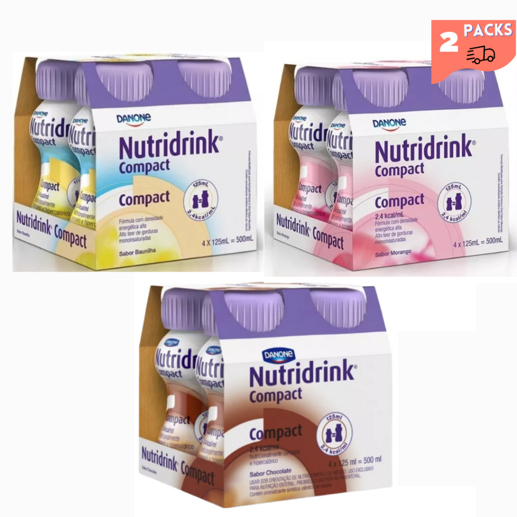 KIT 2 PACKs- Suplemento Nutridrink COMPACT 125 ML