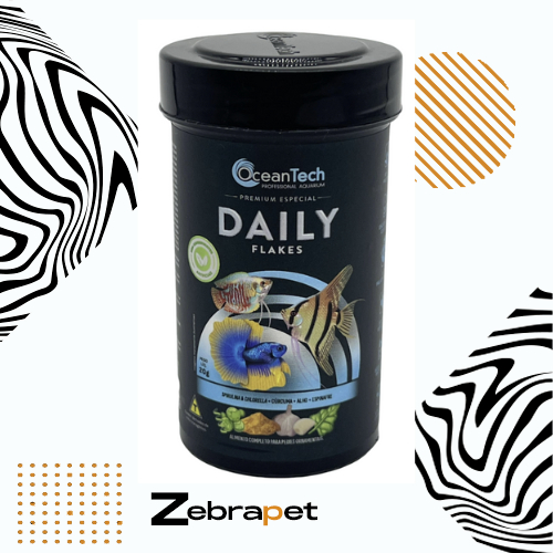 Ocean Tech Daily Flakes - Ração p/ Peixes