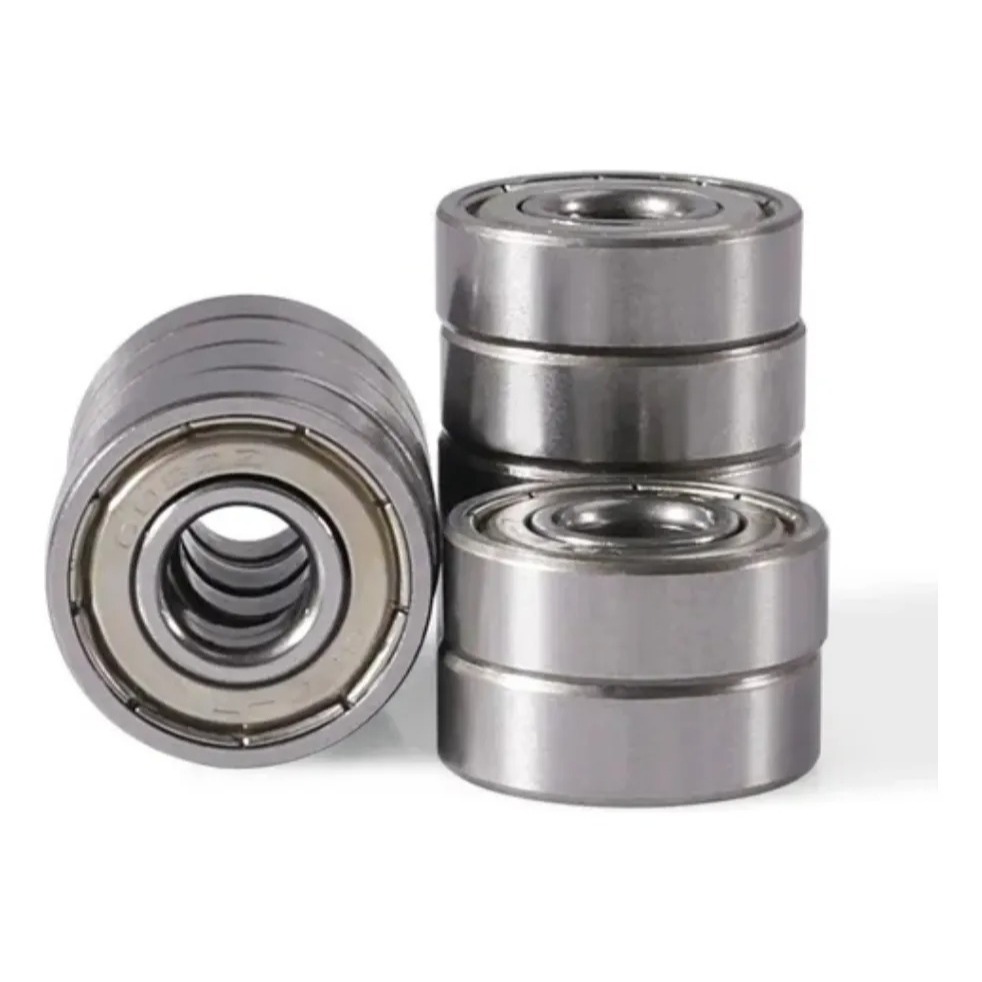 Kit C/ 10 Rolamentos ABEC-7 608ZZ com Blindagem Dupla, Alta Precisão para Esportes e Indústria