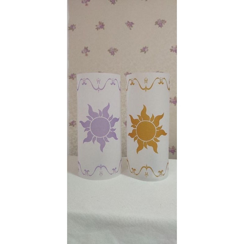 kit Rapunzel em papel vegetal 90g (lanterna)