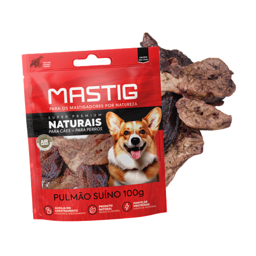 PULMÃO SUINO MASTIG 100G PETISCO em Oferta na Shopee