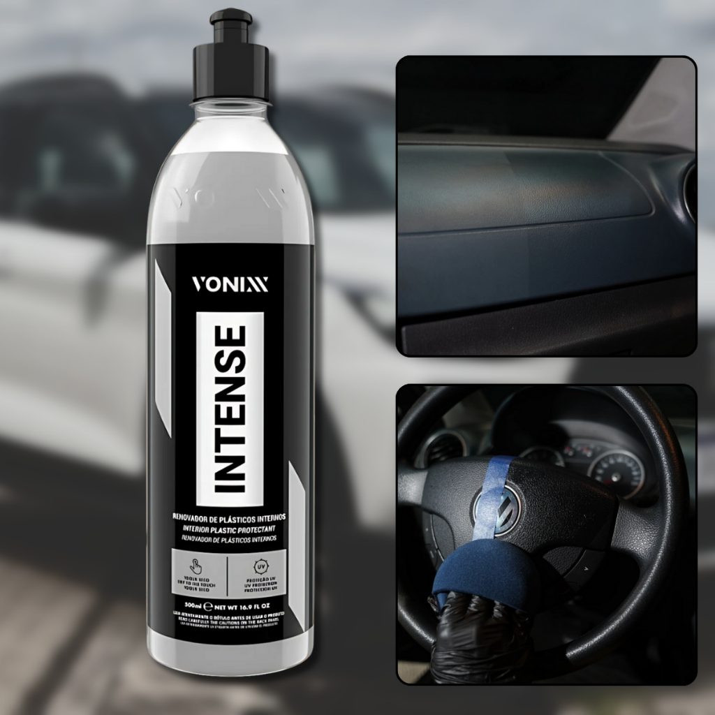 Silicone Automotivo Intense Vonixx Revitalizador De Plástico Renovador em Oferta na Shopee