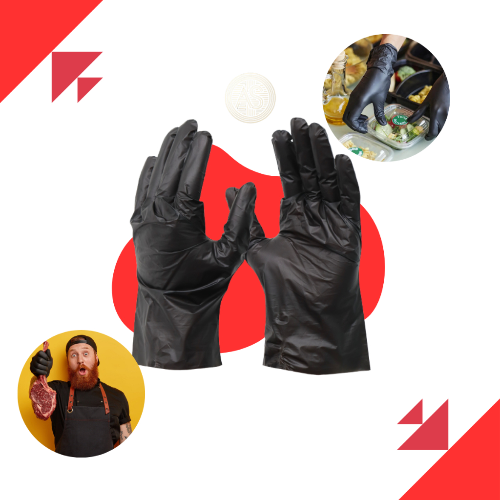 Luvas Descartáveis Viniflex Sem Pó Caixa com 100 Unidades Resistente Pronta Entrega Barbearia Nails Jardinagem