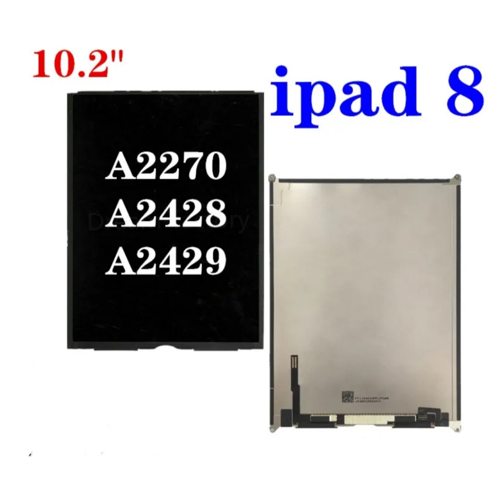 Lcd Display  Compatível Com iPad 8 A2270 A2428 A2429 a2430 + cola 15 ml