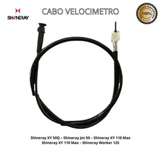 Cabo Velocimetro Shineray Xy 50 Jet 50 Jet 2X Xy 110 Phoenix 50 Gold em Oferta na Shopee
