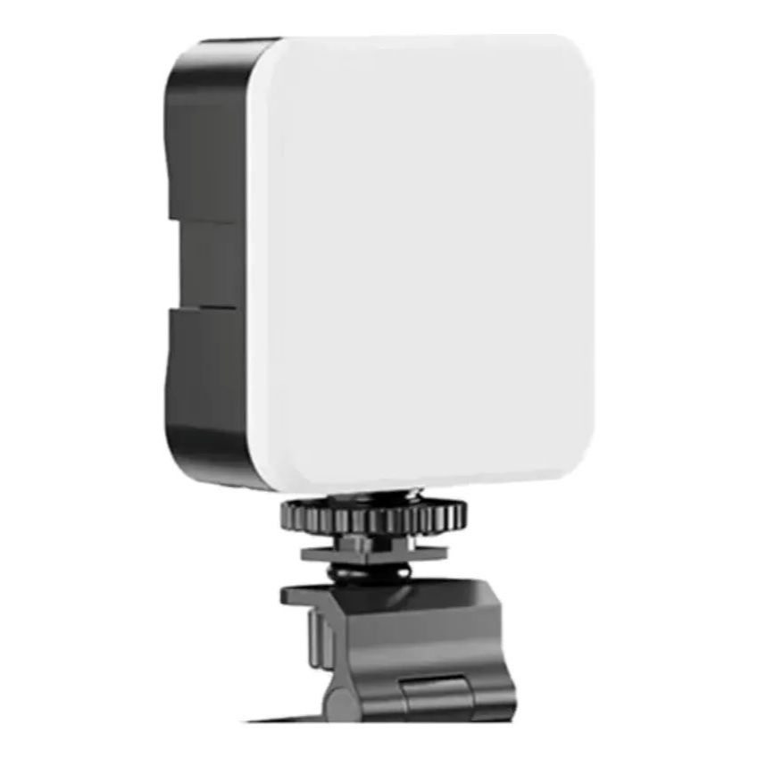 Mini Luz De Vídeo Led Rgb Com Suporte Para Celular 6500k Recarrega AY-83