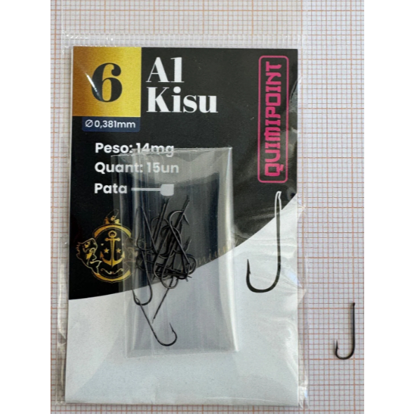 Anzol de Pesca A1 Kisu Premium Quimipoint - CHUMBADA OFICIAL