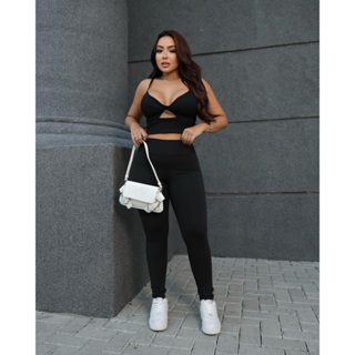 Calça Legging Feminina Flanelada Peluciada Térmica Cintura Alta Moda Outono Inverno em Oferta na Shopee