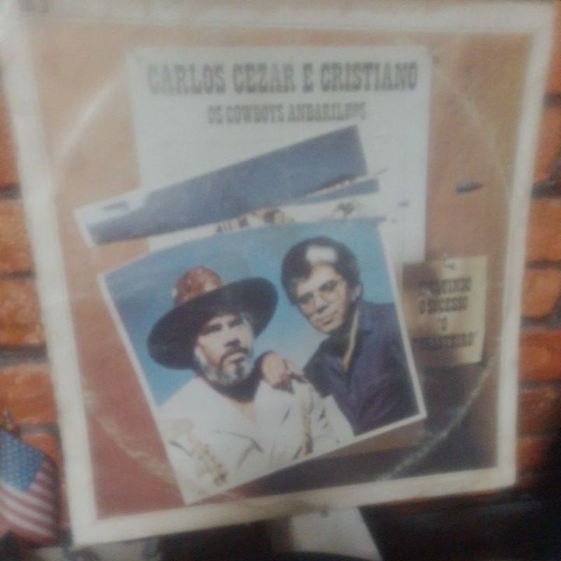 LP CARLOS CESAR E CRISTIANO (OS COWBOYS ANDARILHOS )1982