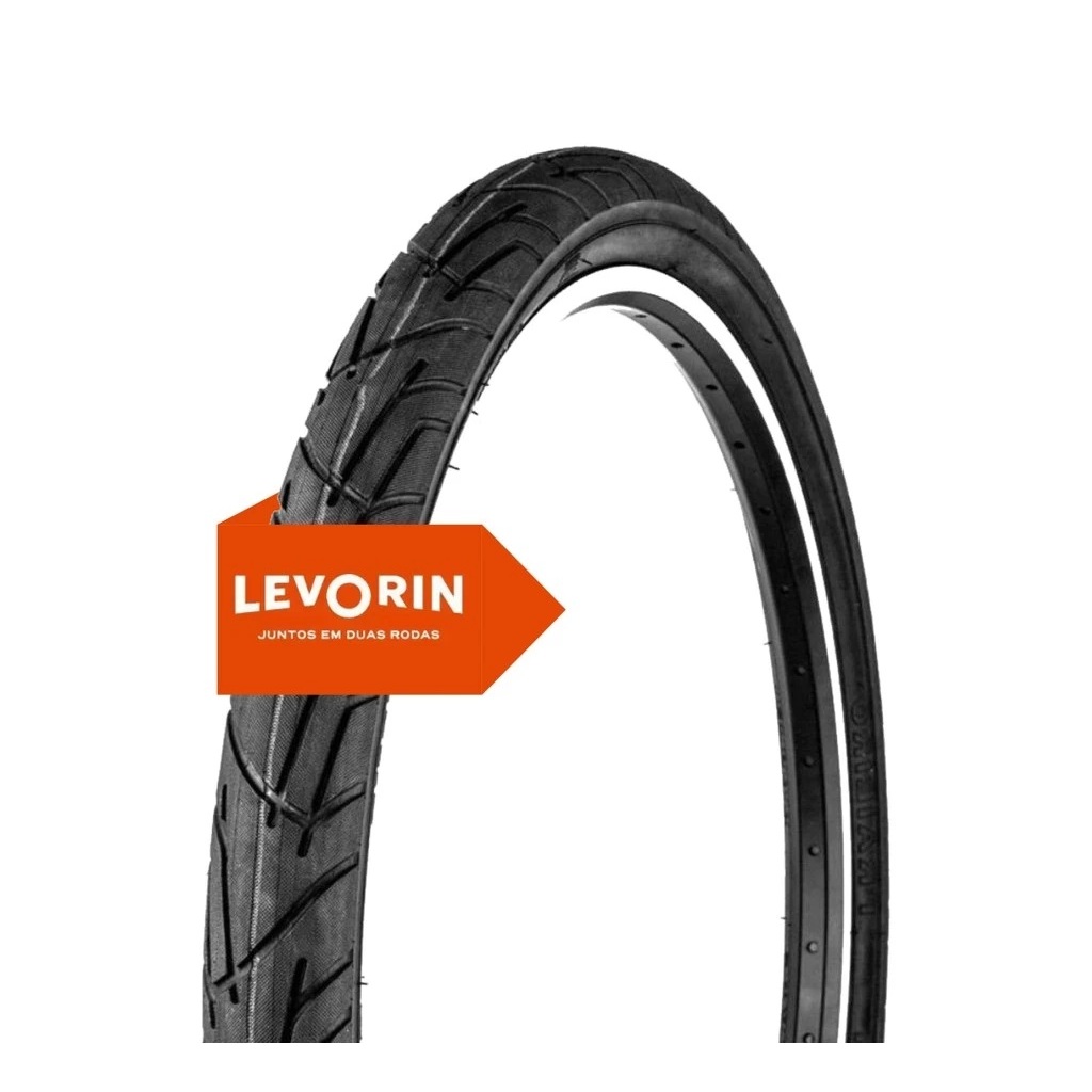 Pneu Aro 26 x 1.95 Levorin Praieiro Slick Bicicleta Bike Mtb Urbano Litoral Super Resistente