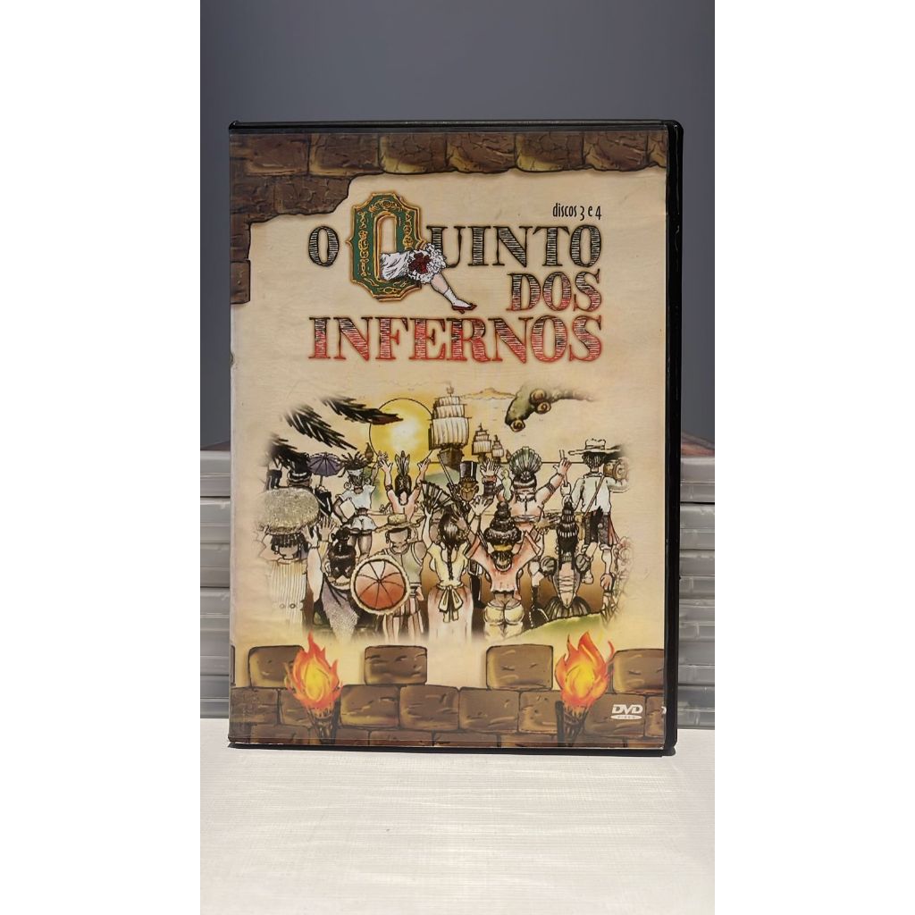 O QUINTO DOS INFERNOS - DVD - Original