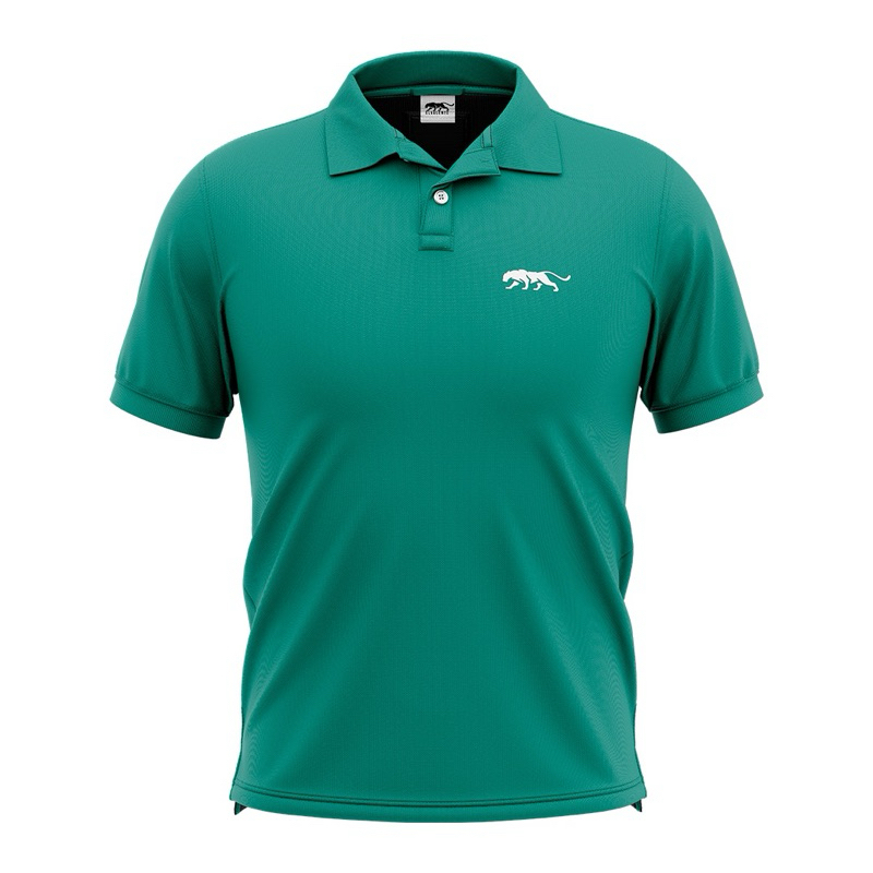 Camisa Polo Masculina ElValente Original Básica Casual Piquet – Confortável, Elegante, Bordada, Ideal para o Dia a Dia